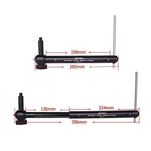 Lixada AG-2.0 MTB Herramienta de Alineación de Suspensión de Bicicleta Corrector de Mantenimiento de Calibrador de Bicicleta de Montaña Herramienta de Reparación de Gancho de Cambio Trasero Lixada AG-2.0 MTB Herramienta de Alineación de Suspensión de Bicicleta Corrector de Mantenimiento de Calibrador de Bicicleta de Montaña Herramienta de Reparación de Gancho de Cambio Trasero