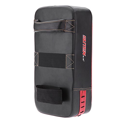 Lixada Almohadilla de Choque de Cuero Sintético Saco de Boxeo Entrenamiento Cojín Kick Boxing Boxeo Lixada Almohadilla de Choque de Cuero Sintético Saco de Boxeo Entrenamiento Cojín Kick Boxing Boxeo