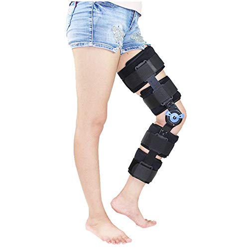Lixada Aparato de Articulación de la Rodilla, órtesis de Rodilla, lesión del ligamento de la Rodilla, para Ejercicios posoperatorios de rehabilitación de la Pierna Lixada Aparato de Articulación de la Rodilla, órtesis de Rodilla, lesión del ligamento de la Rodilla, para Ejercicios posoperatorios de rehabilitación de la Pierna