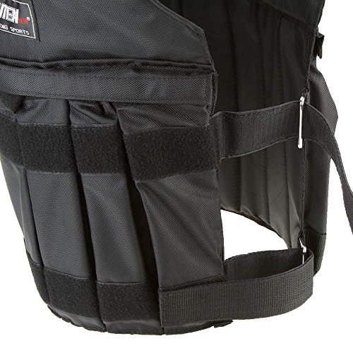 Lixada Boxeo Chaleco Ajustable con Peso Para Entrenamiento Cargamento Máximo 50Kg Arena +12 Bolsa de Arena Lixada Boxeo Chaleco Ajustable con Peso Para Entrenamiento Cargamento Máximo 50Kg Arena +12 Bolsa de Arena