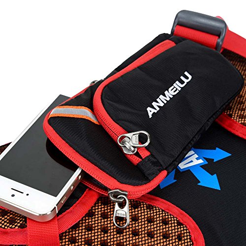 Lixada Mochila de Ciclismo Impermeable 18L Unisexo Respirable Ultraligero con Cubierta de Lluvia Mochila de Hombro para Ciclismo Montañismo Viajes Lixada Mochila de Ciclismo Impermeable 18L Unisexo Respirable Ultraligero con Cubierta de Lluvia Mochila de Hombro para Ciclismo Montañismo Viajes