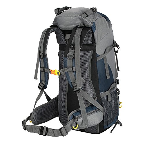 Lixada Mochila de Senderismo 50L/60L con Cubierta Impermeable Mochila de Marcha Trekking Camping Deporte Al Aire Libre Lixada Mochila de Senderismo 50L/60L con Cubierta Impermeable Mochila de Marcha Trekking Camping Deporte Al Aire Libre