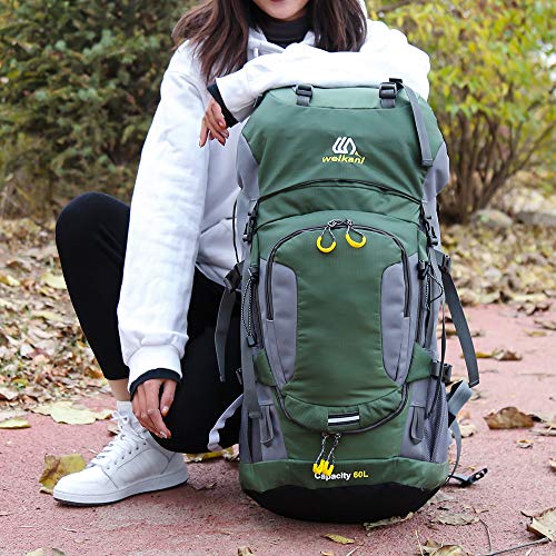 Lixada Mochila de Senderismo 50L/60L/70L Gran Capacidad Mochila de Marcha Trekking Camping Deporte al Aire Libre