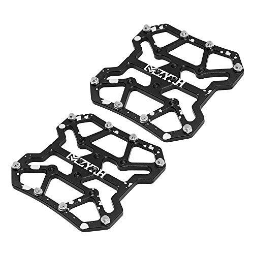 Lixada MTB Clipless Pedales Adaptadores de Plataforma para SPD para KEO (Negro)