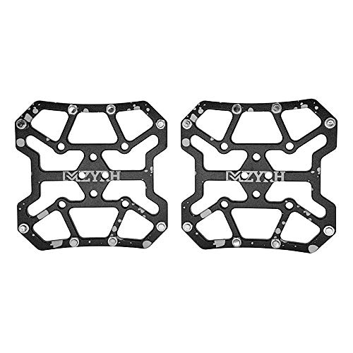 Lixada MTB Clipless Pedales Adaptadores de Plataforma para SPD para KEO (Negro)