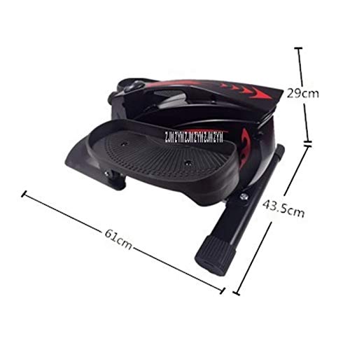 LIYANG Elípticas Control de máquina de Jogging Elíptico Entrenador Elíptico Mini Mini Cinta de Correr Equipos de Aptitud Interior Gimnasio En Casa (Color : Black, Size : 61 * 43.5 * 29cm) LIYANG Elípticas Control de máquina de Jogging Elíptico Entrenador Elíptico Mini Mini Cinta de Correr Equipos de Aptitud Interior Gimnasio En Casa (Color : Black, Size : 61 * 43.5 * 29cm)