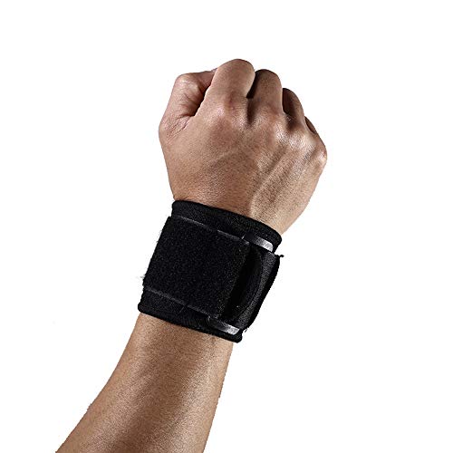 LIYUEJING Soporte De Muñeca Deportivo, Pulsera De Compresión Transpirable Absorbente De Sudor Sinuoso SBR, Gimnasio De Entrenamiento Cruzado De Levantamiento De Pesas