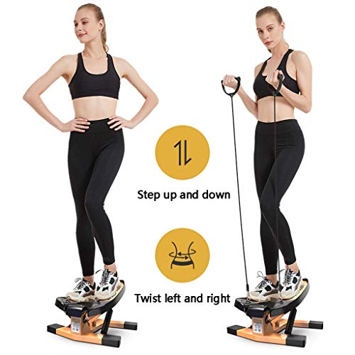 LIZANAN Ejercicio Steppers, Piernas hogar for Adelgazar instalación Deportivo pequeño Equipo de la Aptitud for Adelgazar Pasos Libre de Silent Pasos, Amarillo, 40 * 47 * 22cm Máquinas de Step LIZANAN Ejercicio Steppers, Piernas hogar for Adelgazar instalación Deportivo pequeño Equipo de la Aptitud for Adelgazar Pasos Libre de Silent Pasos, Amarillo, 40 * 47 * 22cm Máquinas de Step