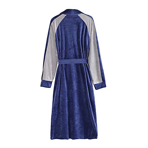 LIZANAN Invierno Caliente Grueso de la Franela for Hombre Albornoz Kimono Albornoz Atractiva de Las Mujeres Batas Hombre térmica Bata más el tamaño de Homewear, L Bata de baño LIZANAN Invierno Caliente Grueso de la Franela for Hombre Albornoz Kimono Albornoz Atractiva de Las Mujeres Batas Hombre térmica Bata más el tamaño de Homewear, L Bata de baño