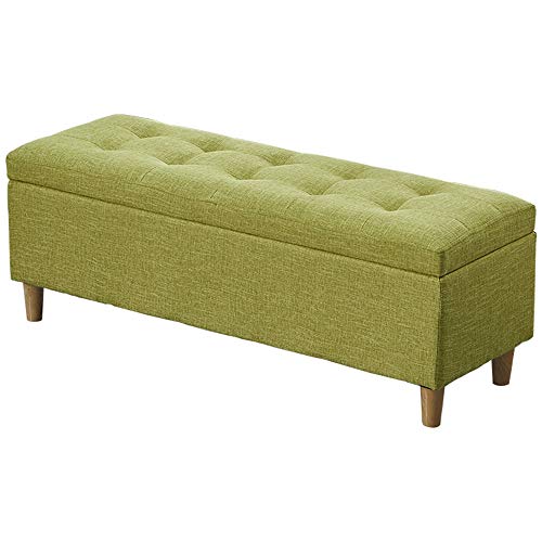 LJFYXZ Puff Almacenaje Plegable con Tapa abatible Taburete casero para Cambiar Zapatos Almacenamiento masivo Patas de Madera Maciza Dormitorio Cama Taburete Tela de Lino Sofá de la Sala de Estar LJFYXZ Puff Almacenaje Plegable con Tapa abatible Taburete casero para Cambiar Zapatos Almacenamiento masivo Patas de Madera Maciza Dormitorio Cama Taburete Tela de Lino Sofá de la Sala de Estar
