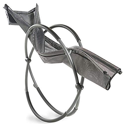 LJLDP Moon Rocking Sun Lounger - Mecedora Plegable de orbe al Aire Libre con Almohada para terraza de jardín LJLDP Moon Rocking Sun Lounger - Mecedora Plegable de orbe al Aire Libre con Almohada para terraza de jardín