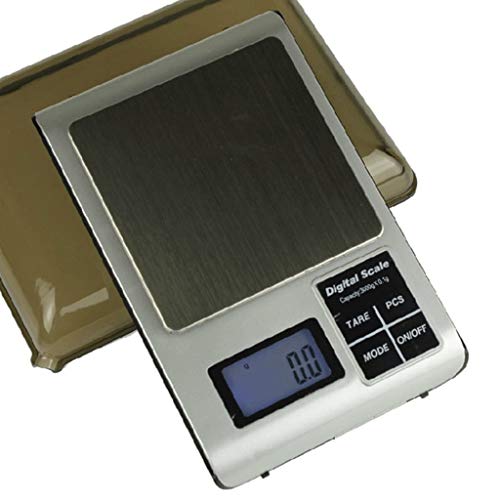 LJP Balanza De Pesaje Electrónico, Balanza Precisa 0.1g-3kg Barra De Pesaje De La Barra De Cocina del Hogar Mini Báscula De Joyería Escala De Café