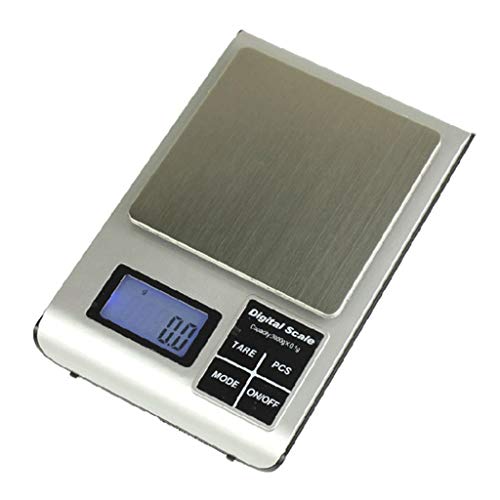 LJP Balanza De Pesaje Electrónico, Balanza Precisa 0.1g-3kg Barra De Pesaje De La Barra De Cocina del Hogar Mini Báscula De Joyería Escala De Café LJP Balanza De Pesaje Electrónico, Balanza Precisa 0.1g-3kg Barra De Pesaje De La Barra De Cocina del Hogar Mini Báscula De Joyería Escala De Café