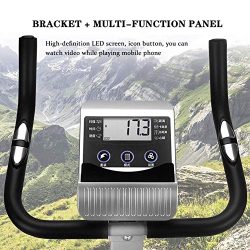 LJYY Bicicleta de Spinning para el hogar, Bicicleta estática para Ciclismo en Interiores con Asiento Ajustable y Soporte para teléfono para Bicicleta de Resistencia LJYY Bicicleta de Spinning para el hogar, Bicicleta estática para Ciclismo en Interiores con Asiento Ajustable y Soporte para teléfono para Bicicleta de Resistencia