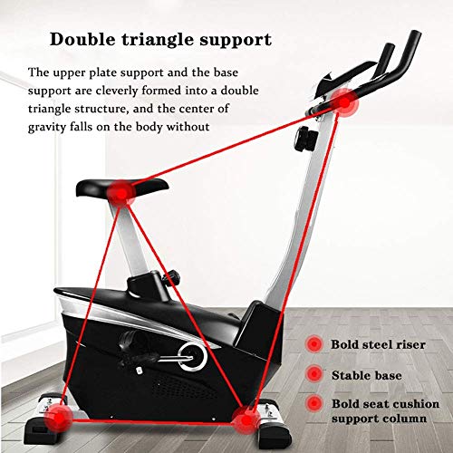LJYY Bicicleta de Spinning para el hogar, Bicicleta estática para Ciclismo en Interiores con Asiento Ajustable y Soporte para teléfono para Bicicleta de Resistencia LJYY Bicicleta de Spinning para el hogar, Bicicleta estática para Ciclismo en Interiores con Asiento Ajustable y Soporte para teléfono para Bicicleta de Resistencia
