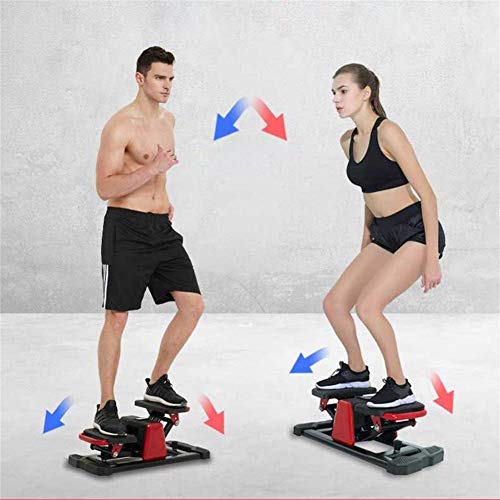 LJYY Fitness Steppers para Ejercicio Hogar Stepper Máquina de Adelgazamiento Multifuncional Máquina de Pasos Máquina elíptica de Fitness Máquina de Escalada Máquina de pedaleo