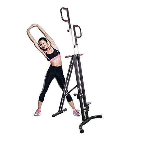 LJYY Máquina de Escalada Vertical Escalera de Escalada Equipo de Ejercicio Cardiovascular de Cuerpo Completo Plegado - Altura Ajustable - Diseño Antideslizante - para Oficina en casa LJYY Máquina de Escalada Vertical Escalera de Escalada Equipo de Ejercicio Cardiovascular de Cuerpo Completo Plegado - Altura Ajustable - Diseño Antideslizante - para Oficina en casa