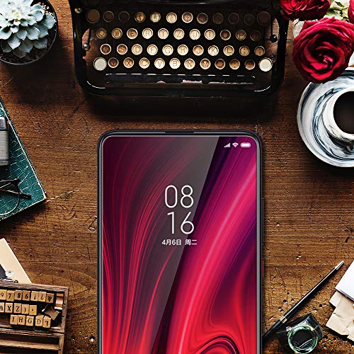 LK Compatible con Xiaomi Mi 9T / Mi 9T Pro Protector de Pantalla,3 Pack,9H Dureza Cristal Templado, Equipado con Marco de Posicionamiento,Vidrio Templado Screen Protector