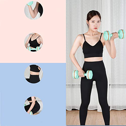 LK-HOME Mancuernas, Ejercicio De Fitness En Casa Y Conjunto De Mancuernas De Fitness, Ejercicio De Músculos De Cuerpo Completo, Equipo De Fitness para Adelgazar (se Vende Un Par),3kg*2