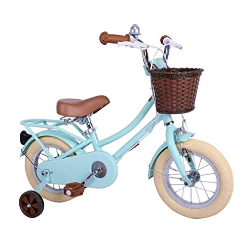 LKAIBIN Bicicleta de campo de cruz para niños de 30,5 cm, color azul, para niños, elegante para niñas, bicicleta de carretera, para estudiantes, el regalo para niños (color: azul, tamaño: 30,5 cm)
