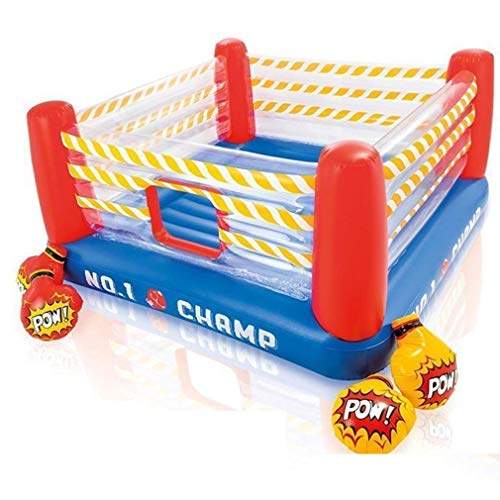 LKITYGF Rompecabezas Inflador Infantil Trampoline Inflatable Boxeo Discosteri Castle Indoor Trampoline Boxeo Anillo Interior Naughty Castle Plaza de Juegos para niños Deportes