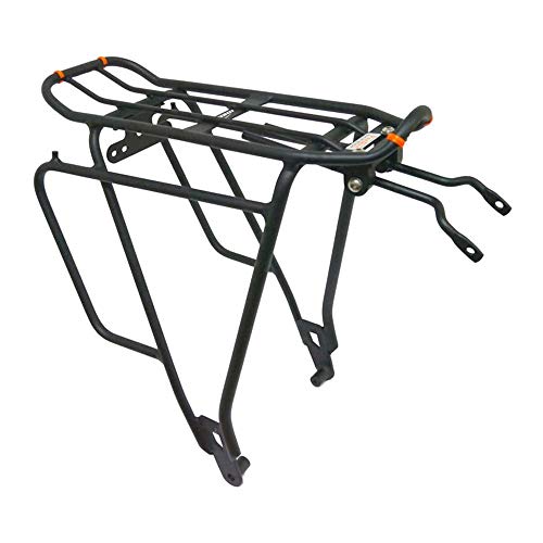 LKNJLL Biking Bike Carrier Estante, 310 LB Capacidad Cojinetes Sólidos Universal Ajustable Equipaje Equipaje Estante, Equipo de Ciclismo Soporte