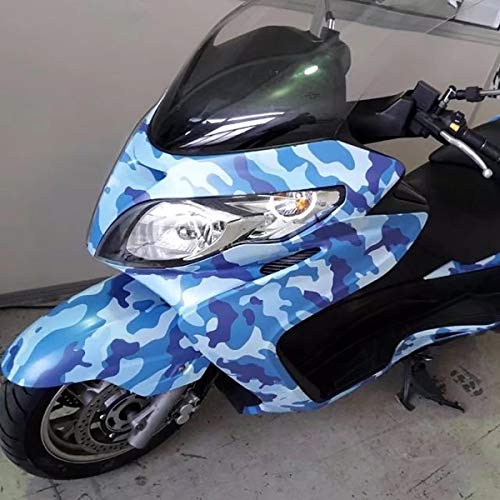 LKXHarleya Naranja Negro Camo Envoltura De Vinilo Camuflaje PelíCula De Vinilo Lanzamiento De Aire Etiqueta De VehíCulo Mate Envoltura De Vinilo para Coche Bicicleta PortáTil Barco Moto, 30x150cm