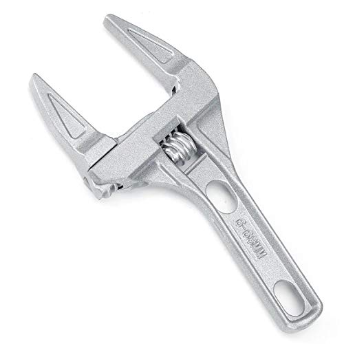 Llave inglesa Llave inglesa ajustable de grandes aberturas corto manija de reparación Herramienta de mano 6-68mm