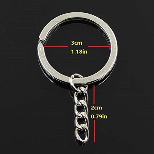 Llavero 25x28mm Princesa Corona DIY De Los Colgantes De Los Hombres De La Joyería Cadena Dominante del Coche Anillo del Sostenedor De Recuerdo For El Regalo Llaveros