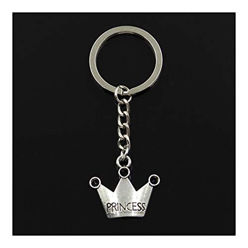 Llavero 25x28mm Princesa Corona DIY De Los Colgantes De Los Hombres De La Joyería Cadena Dominante del Coche Anillo del Sostenedor De Recuerdo For El Regalo Llaveros Llavero 25x28mm Princesa Corona DIY De Los Colgantes De Los Hombres De La Joyería Cadena Dominante del Coche Anillo del Sostenedor De Recuerdo For El Regalo Llaveros