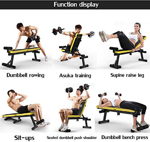 Lloow Herramientas Plegable Banco de Ejercicio Profesional multifunción Banco Banco de Gimnasia Abdominal Lateral Gimnasio de musculación multifunción,Rojo Lloow Herramientas Plegable Banco de Ejercicio Profesional multifunción Banco Banco de Gimnasia Abdominal Lateral Gimnasio de musculación multifunción,Rojo