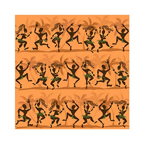 LLXHG Pintura De Lienzo De Baile De Mujer Africana Abstracta, Carteles E Impresiones De Pared Retro, Cuadro De Arte De Pared para La Decoración del Hogar De La Sala De Estar-50X50Cm Sin Marco LLXHG Pintura De Lienzo De Baile De Mujer Africana Abstracta, Carteles E Impresiones De Pared Retro, Cuadro De Arte De Pared para La Decoración del Hogar De La Sala De Estar-50X50Cm Sin Marco