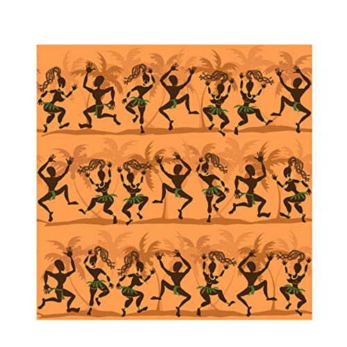 LLXHG Pintura De Lienzo De Baile De Mujer Africana Abstracta, Carteles E Impresiones De Pared Retro, Imagen Artística De Pared para Sala De Estar, Decoración del Hogar, 70X70Cm Sin Marco LLXHG Pintura De Lienzo De Baile De Mujer Africana Abstracta, Carteles E Impresiones De Pared Retro, Imagen Artística De Pared para Sala De Estar, Decoración del Hogar, 70X70Cm Sin Marco