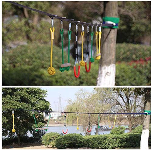 LLXY Kit de Carrera de obstáculos Kit de Carrera de obstáculos Ninja Warrior Equipo de Entrenamiento de obstáculos para niños para Patio Trasero/Exterior (7/9 Juegos)-7sets LLXY Kit de Carrera de obstáculos Kit de Carrera de obstáculos Ninja Warrior Equipo de Entrenamiento de obstáculos para niños para Patio Trasero/Exterior (7/9 Juegos)-7sets