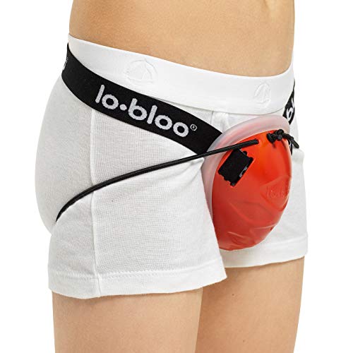 lobloo AEROFIT Kids Coquilla Protectora Atlética Patentada para Deportes Que se practican de pie como el Boxeo Tailandés, Karate, Hockey, Béisbol. Talla niño 7-12 años