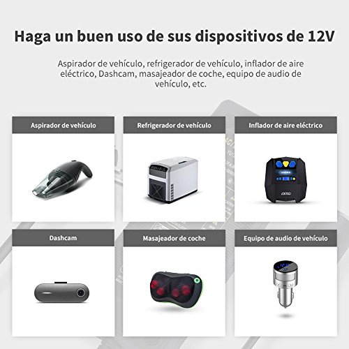 LOETAD 120W Convertidor de Corriente CA a CC Fuente de Alimentación Adaptador de 220V a 12V Encendedor de Cigarrillo de Coche 12V/10A LOETAD 120W Convertidor de Corriente CA a CC Fuente de Alimentación Adaptador de 220V a 12V Encendedor de Cigarrillo de Coche 12V/10A