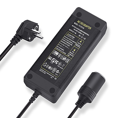 LOETAD 120W Convertidor de Corriente CA a CC Fuente de Alimentación Adaptador de 220V a 12V Encendedor de Cigarrillo de Coche 12V/10A