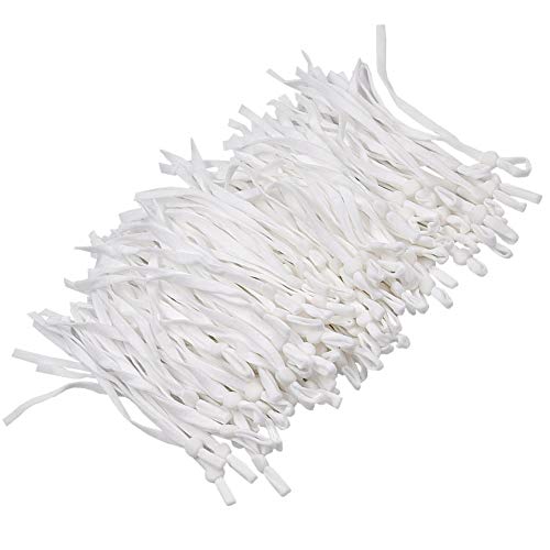 LOFIR 5mm*15cm Cordón Elastico con hebilla ajustable para Coser, Goma Eelastica Negra/Blanca, Cuerda Eelastica, 100pcs LOFIR 5mm*15cm Cordón Elastico con hebilla ajustable para Coser, Goma Eelastica Negra/Blanca, Cuerda Eelastica, 100pcs