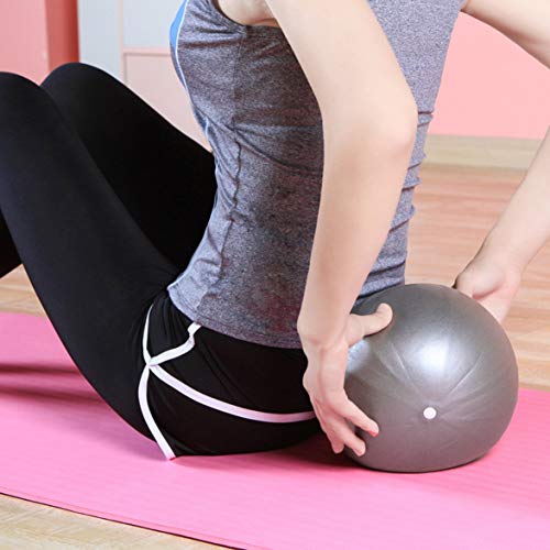 Logicstring Mini Yoga Pilates Ball PVC Fitball A Prueba De Explosiones para Entrenamiento Estable