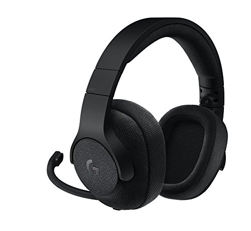 Logitech G433 Auriculares Gaming con Cable, Sonido 7.1 Surround, DTS Headphone:X, Transductores 40mm Pro-G, Peso Ligero, USB y Jack Audio 3, 5mm, PC/Mac/Nintendo Switch/PS4/Xbox One, Negro