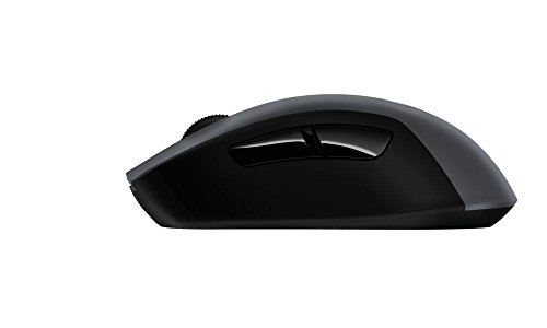 Logitech G603 LIGHTSPEED Ratón Gaming Inalámbrico, Bluetooth o 2.4 GHz con Receptor USB, Sensor HERO, 12000 DPI, 6 Botones Programables, Memoria Integrada, PC/Mac, Negro