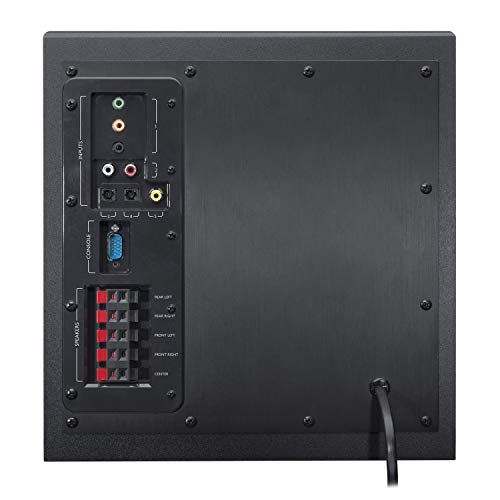 Logitech Z906 5.1 Sistema de Altavoces Sonido Envolvente THX, Certificado Dolby&DTS, 1000 W de Pico, Multi-Dispositivos, Entradas Audio Múltiples, Enchufe EU, PC/PS4/Xbox/TV/Móvil/Tablet Logitech Z906 5.1 Sistema de Altavoces Sonido Envolvente THX, Certificado Dolby&DTS, 1000 W de Pico, Multi-Dispositivos, Entradas Audio Múltiples, Enchufe EU, PC/PS4/Xbox/TV/Móvil/Tablet