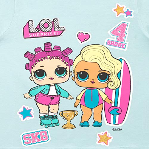 LOL Surprise Conjunto de Camisa y Shorts para niñas Dolls Multicolor 6-7 Años