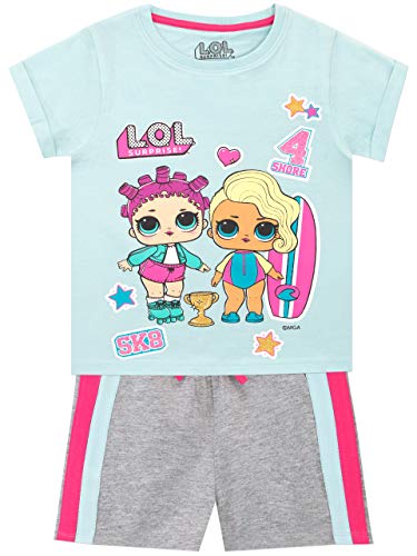 LOL Surprise Conjunto de Camisa y Shorts para niñas Dolls Multicolor 6-7 Años
