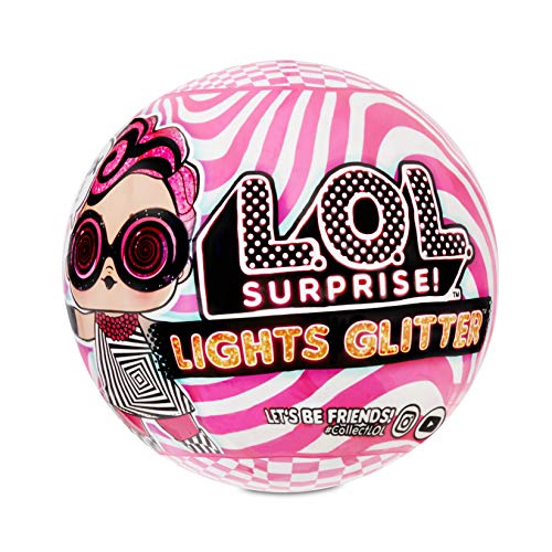 L.O.L. Surprise! MuƱecas de Moda Coleccionables - con 8 Sorpresas, Modas y Accesorios - Incluye Revelado de Luz Negra - MuƱeca Brillo de Luces L.O.L. Surprise! MuƱecas de Moda Coleccionables - con 8 Sorpresas, Modas y Accesorios - Incluye Revelado de Luz Negra - MuƱeca Brillo de Luces