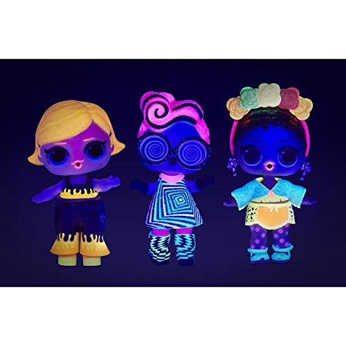 L.O.L. Surprise! MuƱecas de Moda Coleccionables - con 8 Sorpresas, Modas y Accesorios - Incluye Revelado de Luz Negra - MuƱeca Brillo de Luces L.O.L. Surprise! MuƱecas de Moda Coleccionables - con 8 Sorpresas, Modas y Accesorios - Incluye Revelado de Luz Negra - MuƱeca Brillo de Luces