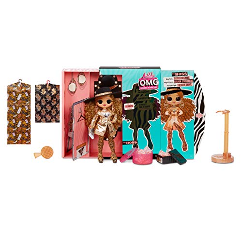 L.O.L. Surprise! Muñecas de Moda Coleccionables para Niñas - con 20 Sorpresas y Accesorios - Da Boss - O.M.G. Serie 3 L.O.L. Surprise! Muñecas de Moda Coleccionables para Niñas - con 20 Sorpresas y Accesorios - Da Boss - O.M.G. Serie 3