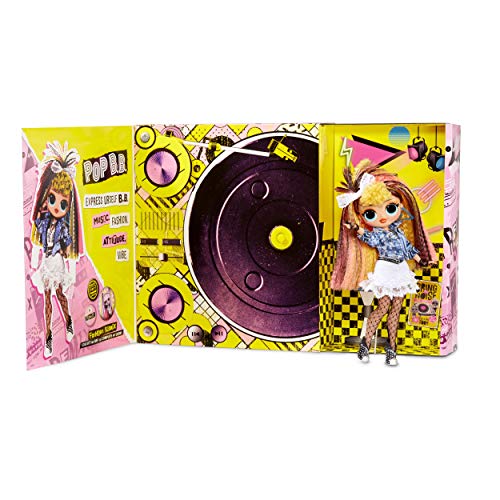 L.O.L. Surprise! O.M.G. Remix - Con 25 Sorpresas - Muñeca de Moda Coleccionable, Ropa y Accesorios - Pop B.B. L.O.L. Surprise! O.M.G. Remix - Con 25 Sorpresas - Muñeca de Moda Coleccionable, Ropa y Accesorios - Pop B.B.