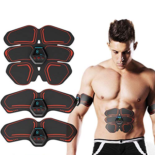 longeg Los músculos Abdominales del músculo estimulador Trainer EMS Abs aparatos de Ejercicios de Entrenamiento de Engranajes Electroestimulador tóner del Ejercicio en la Gimnasia casera