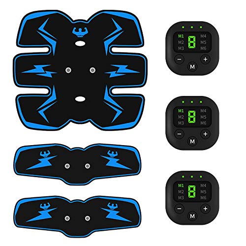 longeg Los músculos Abdominales del músculo estimulador Trainer EMS Abs aparatos de Ejercicios de Entrenamiento de Engranajes Electroestimulador tóner del Ejercicio en la Gimnasia casera